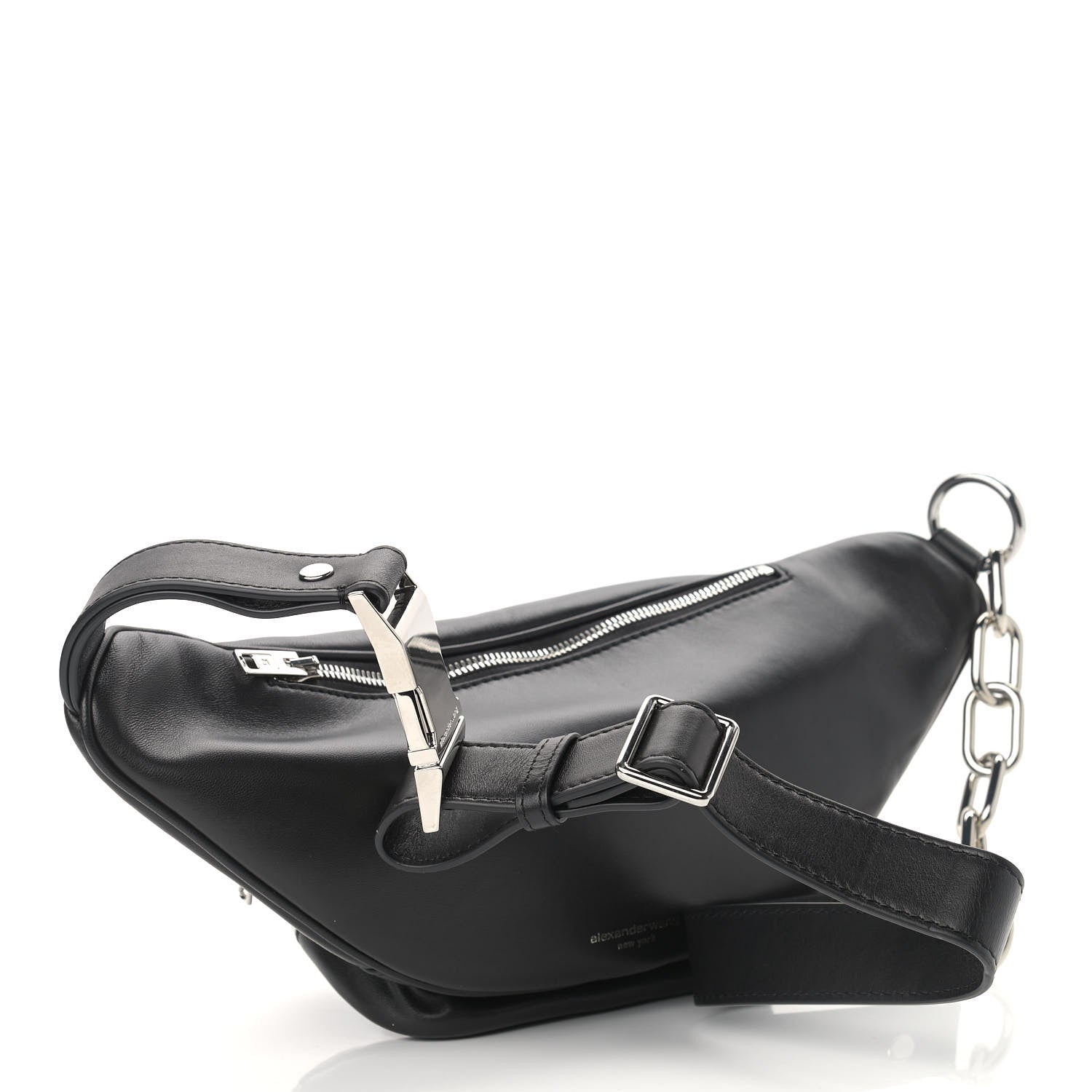 Alexander Wang Lambskin Attica Belt Bag Black 2 of 7