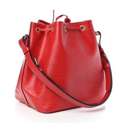 Louis Vuitton Epi Petit Noe Castillan Red 3 of 9