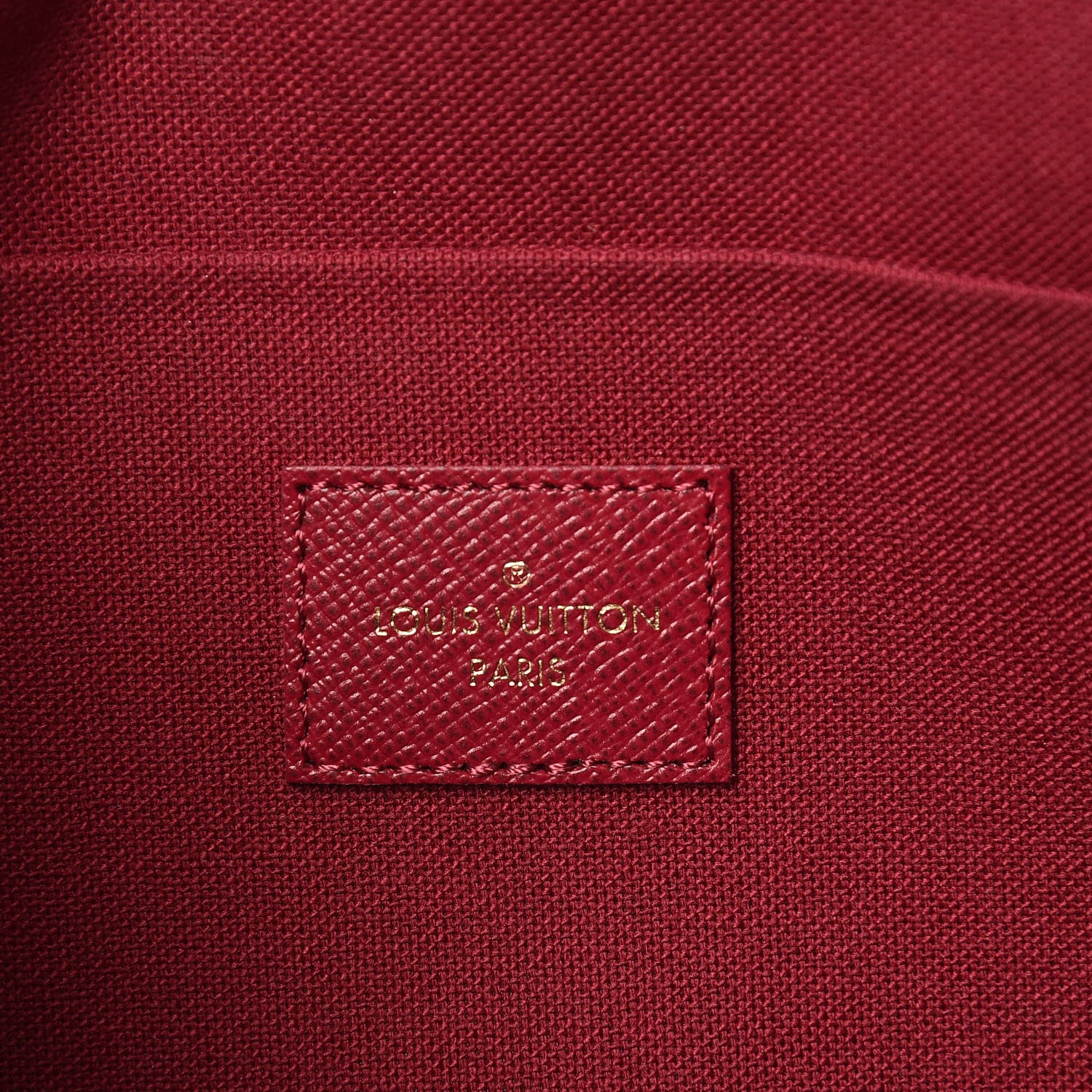 Louis Vuitton Monogram Pochette Felicie Chain Wallet Fuchsia 6 of 7