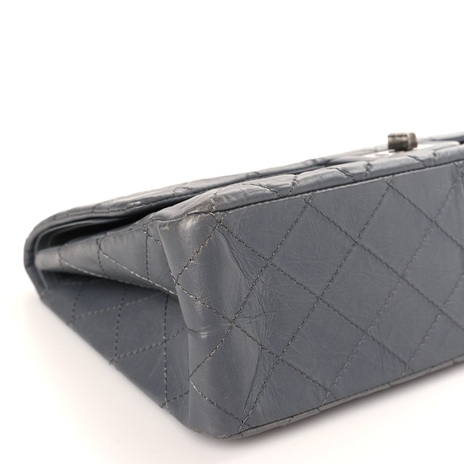 Chanel Aged Calfskin Quilted 2.55 Reissue 227 Flap Grey 8 of 9