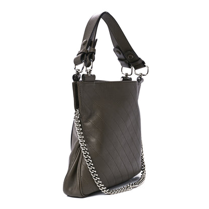 Gucci Sakai Be Green Calfskin Diagonal Stitched Small Blondie Tote Craclet Brown 3 of 14