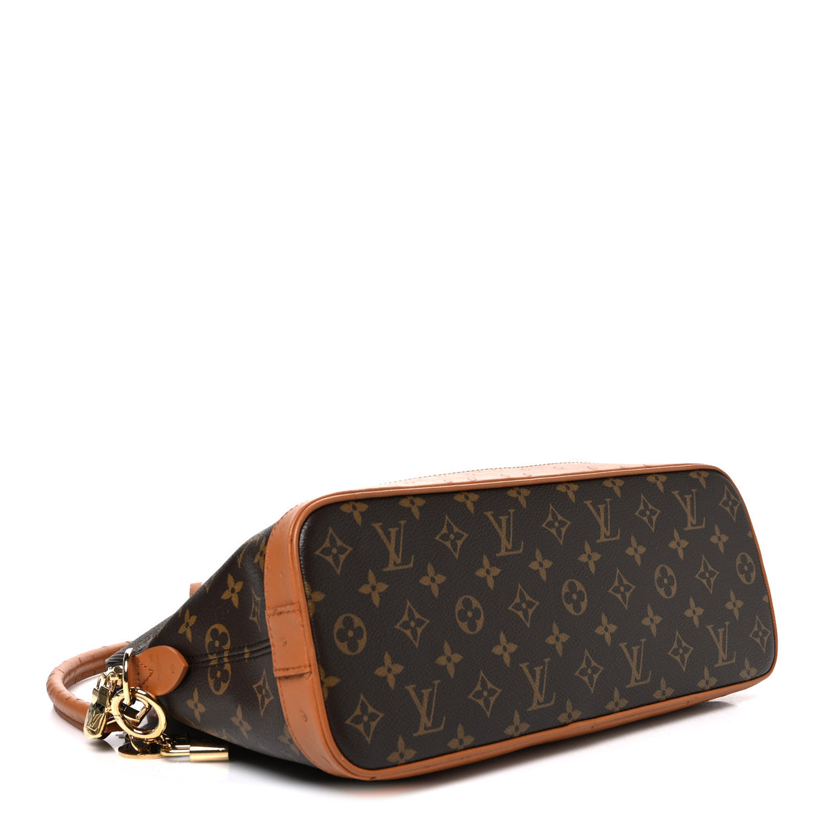 Louis Vuitton Monogram Ostrich Alma Soft MM Celebration 4 of 9