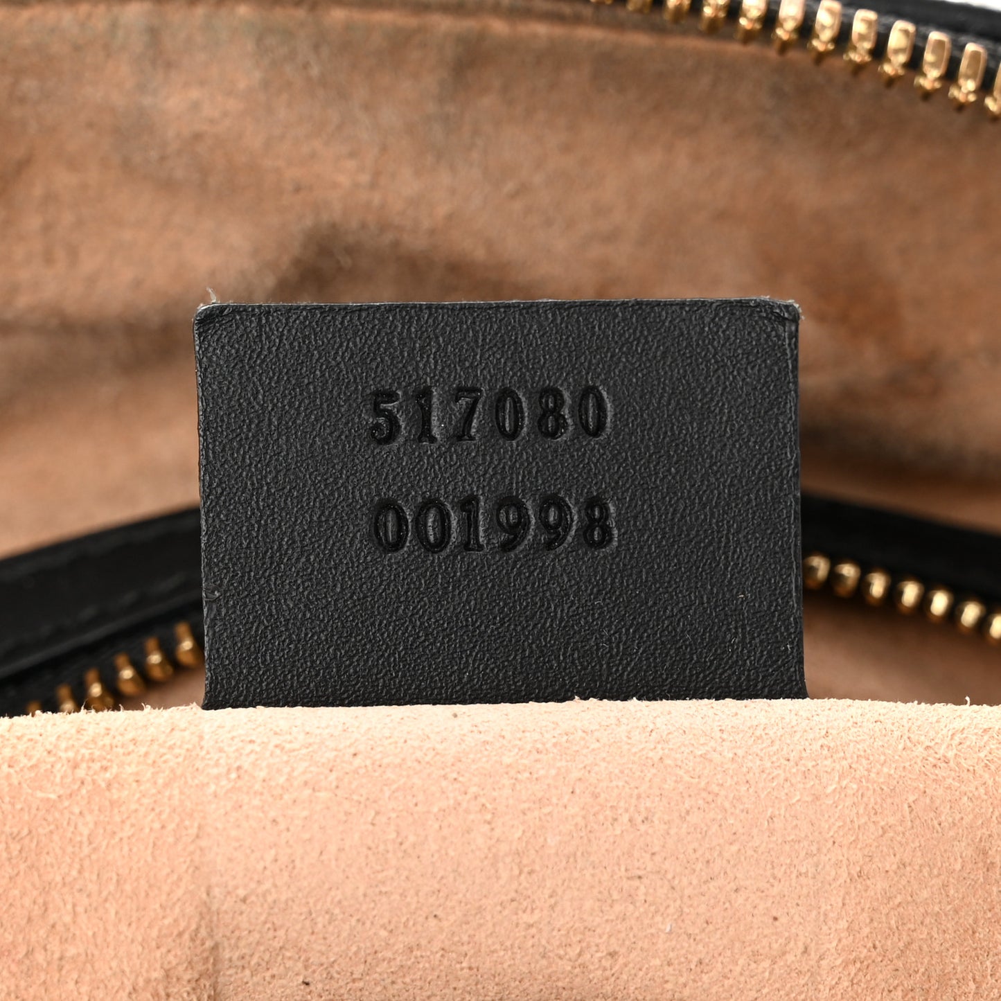 Suede Patent Web Small Ophidia Shoulder Bag Black