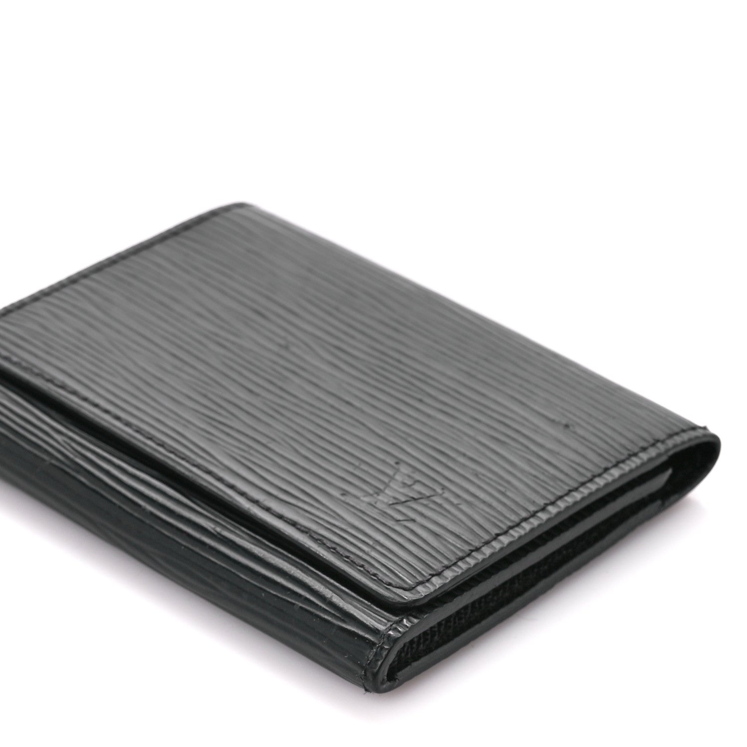 Louis Vuitton Epi Enveloppe Carte De Visite Black 11 of 11