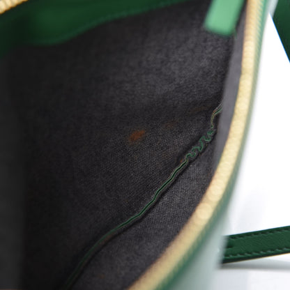 Celine Lambskin Small Trio Crossbody Bag Grass 9 of 13