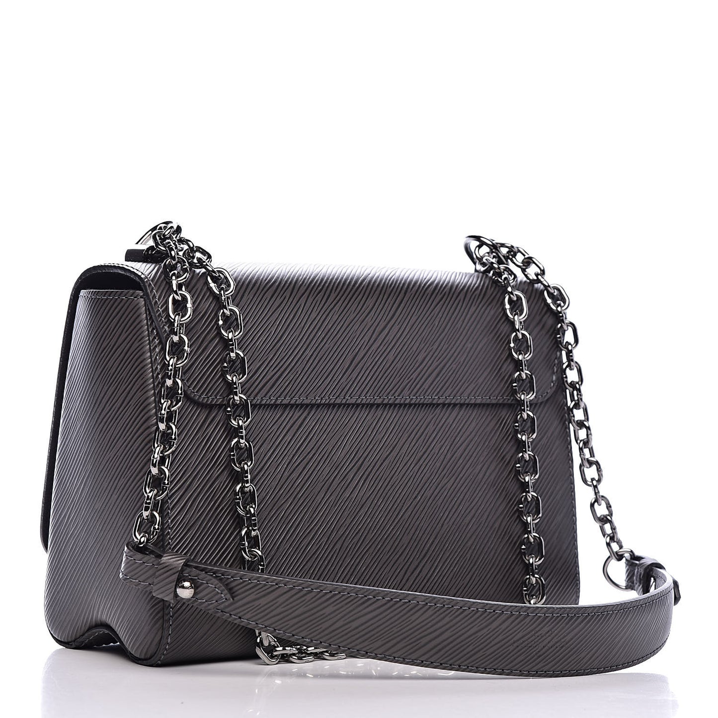 Epi Twist Shoulder Bag MM Grey