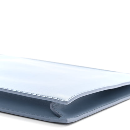 Celine Smooth Calfskin Mini Clasp Bag Medium Blue 10 of 10