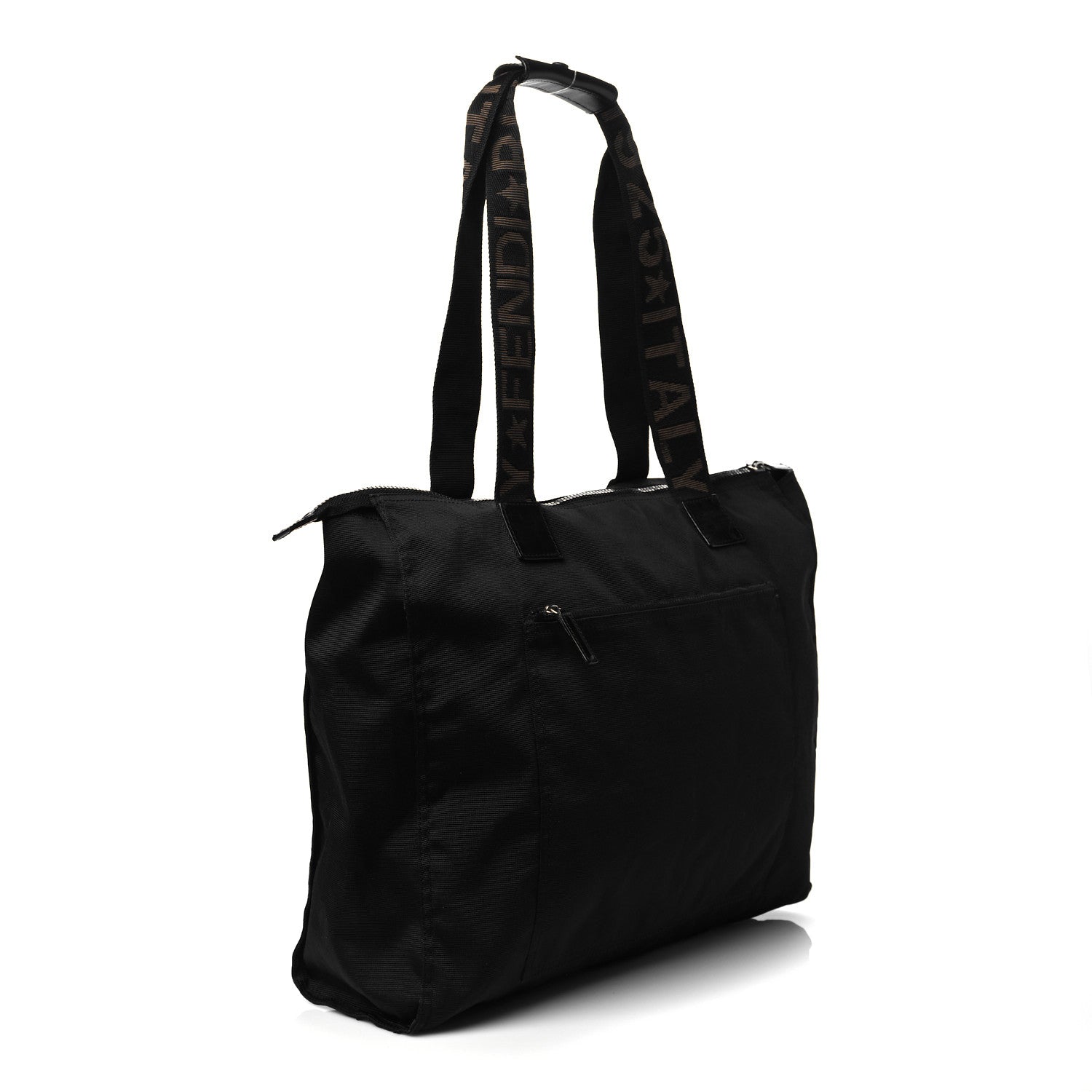 Fendi Fabric FF 1925 Tote Black 2 of 9