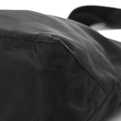 Prada Tessuto Nylon Triangle Tote Mimetico Black 11 of 13