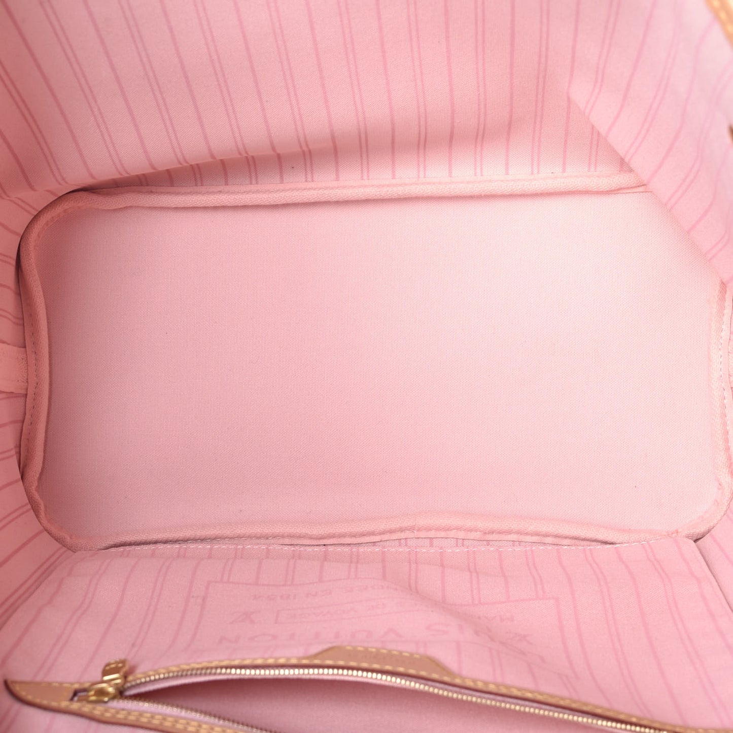 Damier Azur Neo Neverfull MM Rose Ballerine
