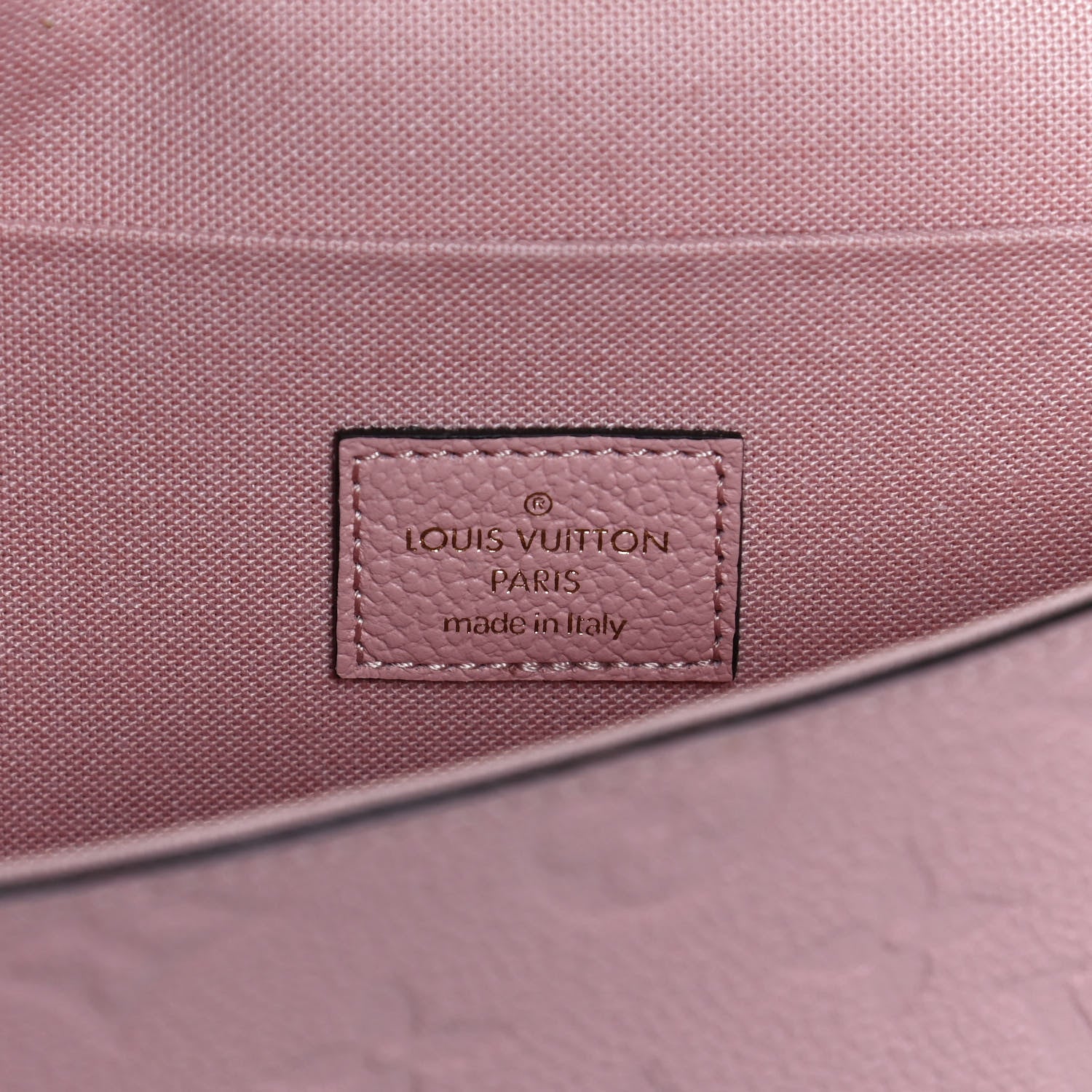 Louis Vuitton Empreinte Pochette Felicie Chain Wallet Rose Poudre 7 of 11