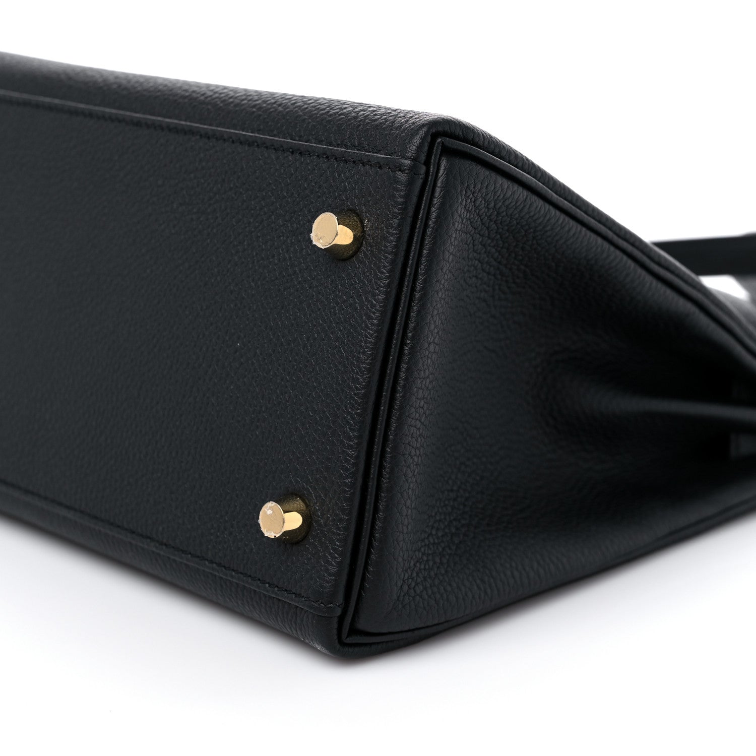Hermes Togo Kelly Retourne 28 Black 9 of 10