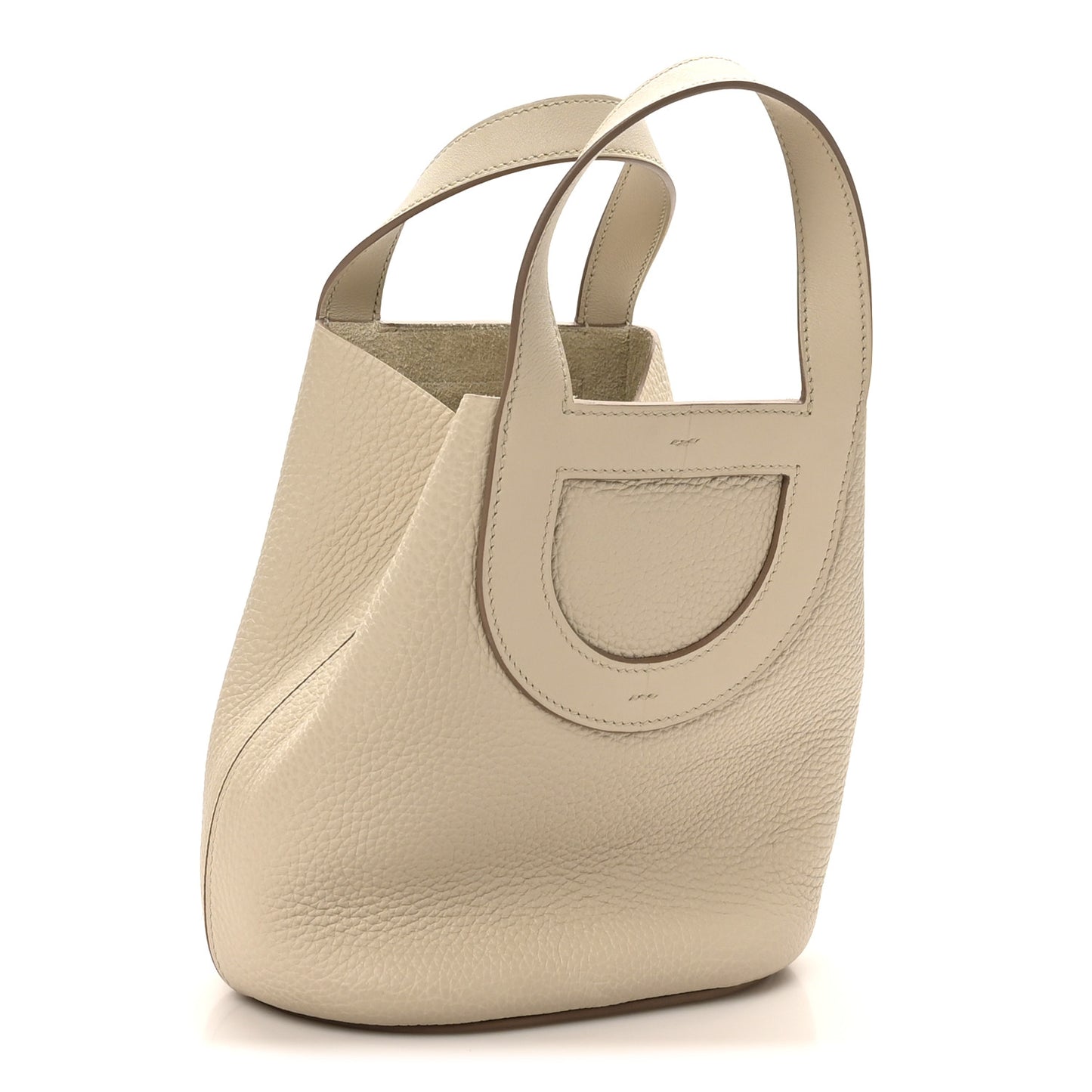 Taurillon Clemence Swift In-The-Loop 18 Bag Beton