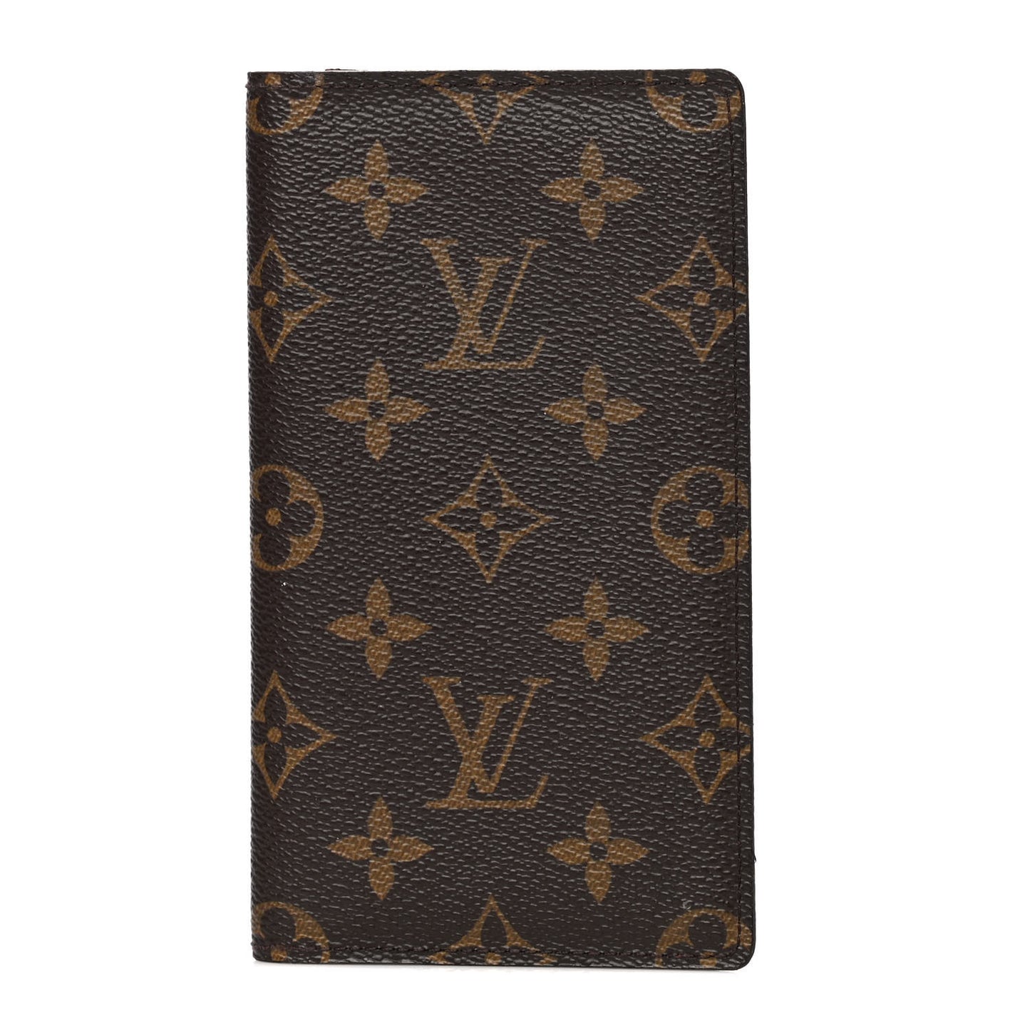 Monogram Checkbook Holder Case Wallet