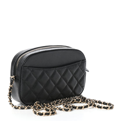 Chanel Caviar Quilted Vanity With Chain Black 3 of 9