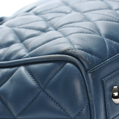 Mulberry Nappa Quilted Cara Delevingne Convertible Bag Blue 12 of 19