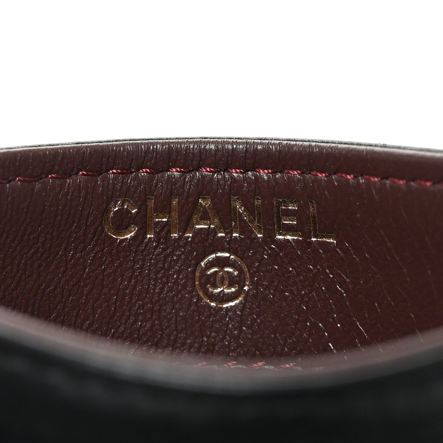 Chanel Lambskin Quilted Card Holder Black 6 of 9