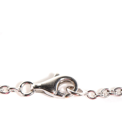 Cartier 18K White Gold Interlocking LOVE Necklace 6 of 6