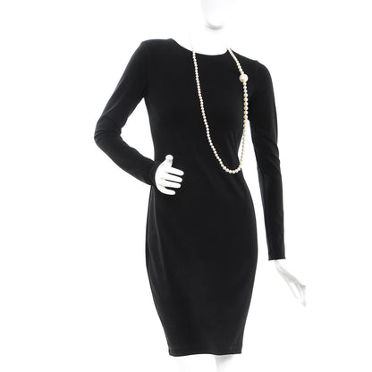 Chanel Pearl CC Long Necklace Gold 2 of 6