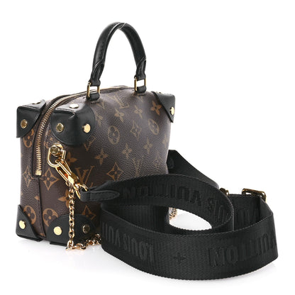 Louis Vuitton Monogram Petite Malle Souple Black 3 of 12
