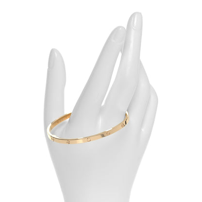 Cartier 18K Yellow Gold Small LOVE Bracelet 18 2 of 6