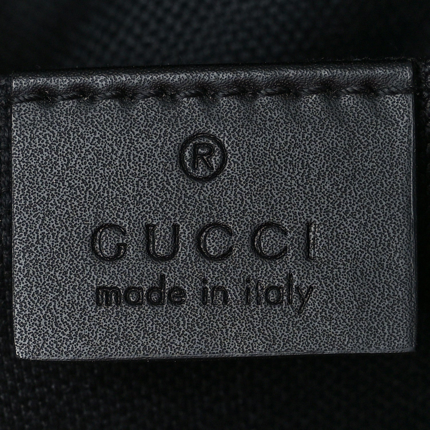 Gucci GG Supreme Monogram Web Small Flat Messenger Bag Black Grey 6 of 10