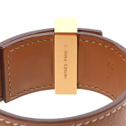 Hermes Epsom Collier de Chien CDC 24 Bracelet T2 Gold 5 of 7