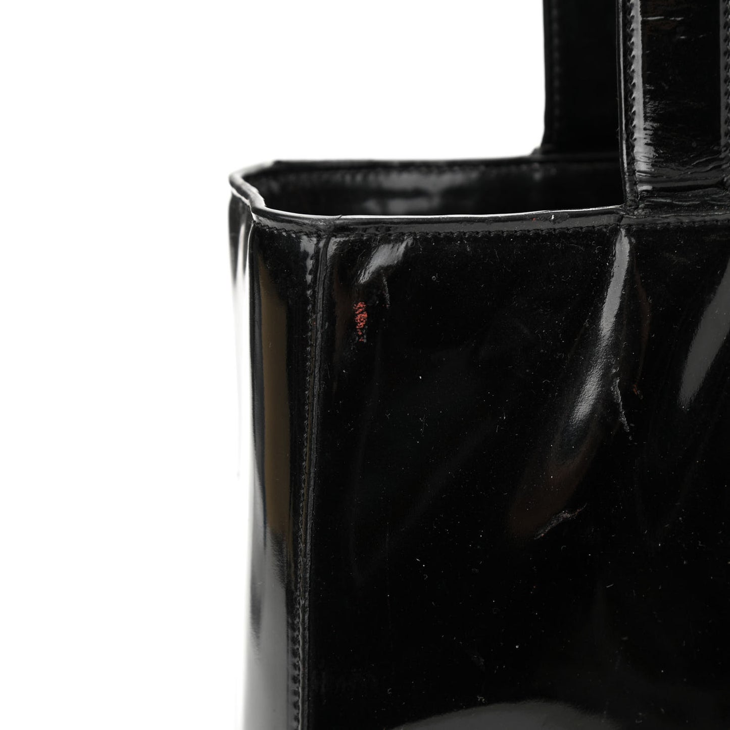 Patent Tote Black