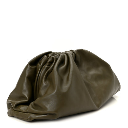 Bottega Veneta Smooth Butter Calf The Pouch Oversized Clutch Mustard 3 of 11