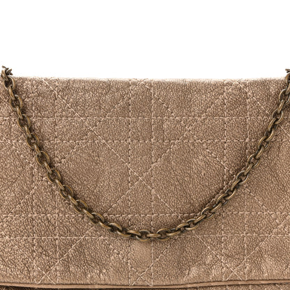 Christian Dior Lambskin Cannage Lady Dior Chain Clutch Bronze 9 of 12
