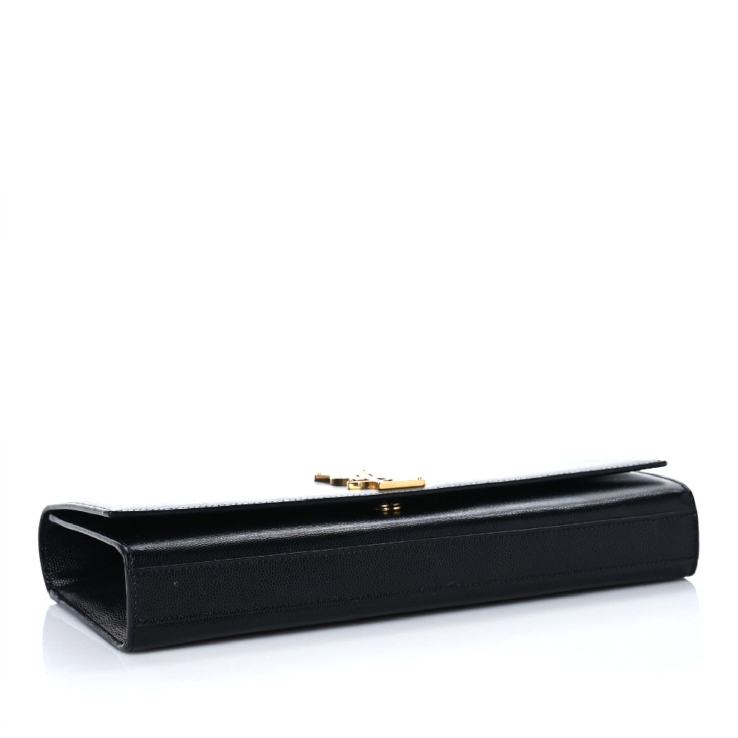 Grain De Poudre Monogram Cassandre Clutch Black