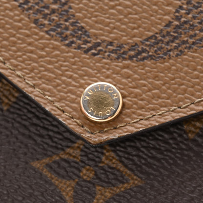 Louis Vuitton Reverse Monogram Recto Verso Card Holder Brown 9 of 10