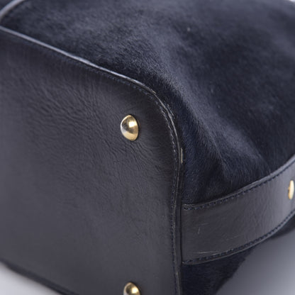 Saint Laurent Calf Hair Large Muse Black 13 of 15