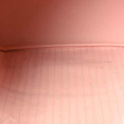 Louis Vuitton Damier Azur Neo Neverfull MM Rose Ballerine 10 of 12