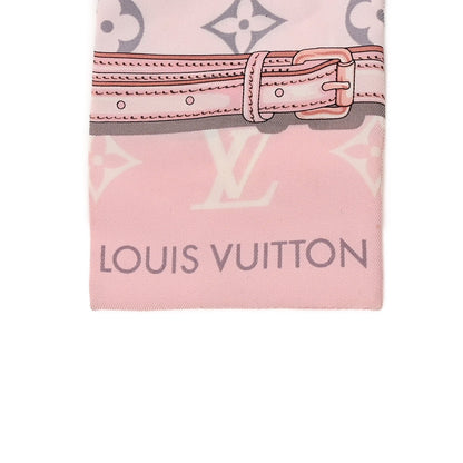 Louis Vuitton Silk Monogram Confidential Bandeau Light Pink 2 of 8
