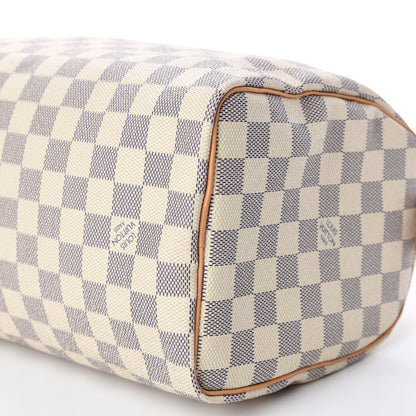Louis Vuitton Damier Azur Speedy 25 6 of 10