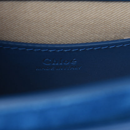 Chloe Calfskin Small Tess Bag Smoky Blue 7 of 15