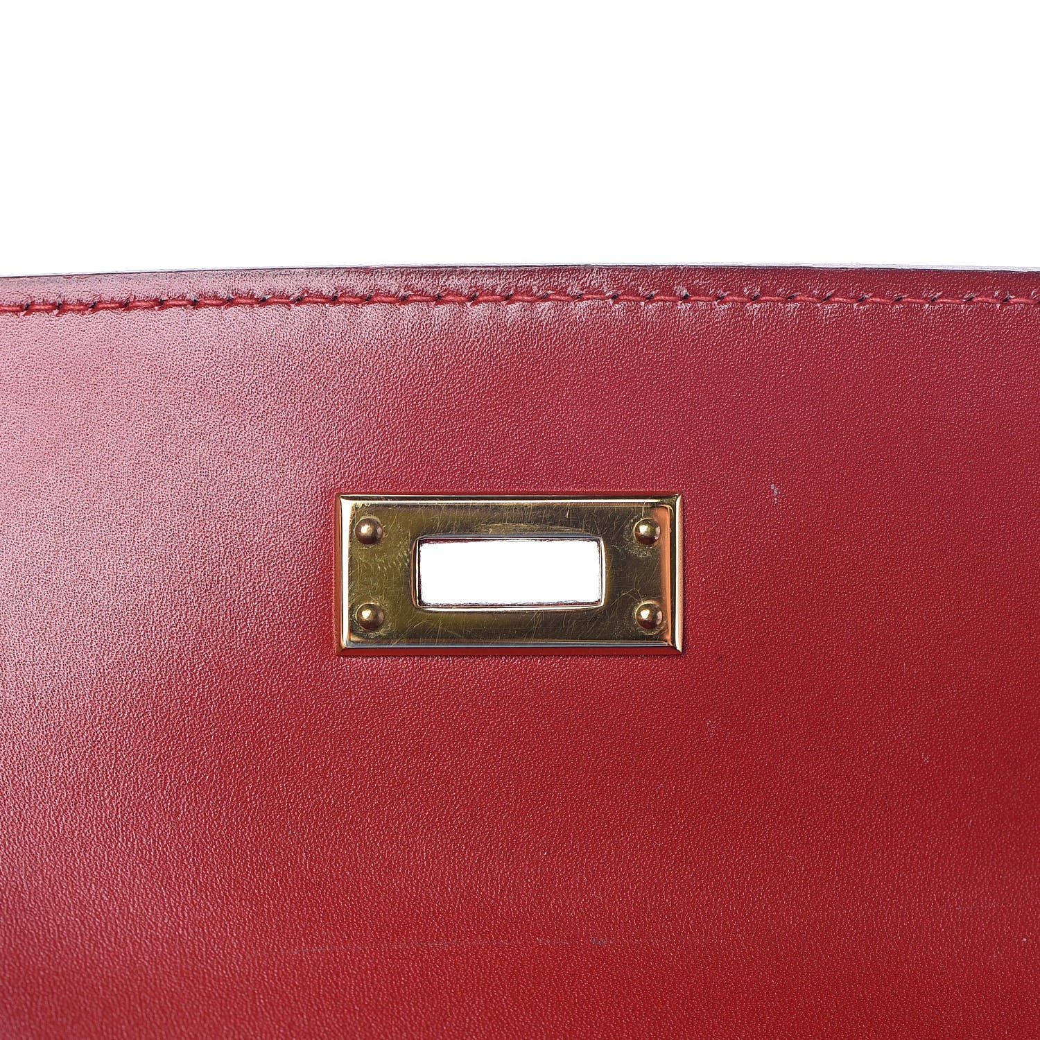 Hermes Box Mini Kelly Sellier 20 Rouge Vif 22 of 32