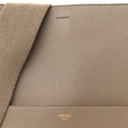 Celine Soft Grained Calfskin Sangle Bucket Bag Taupe 7 of 13