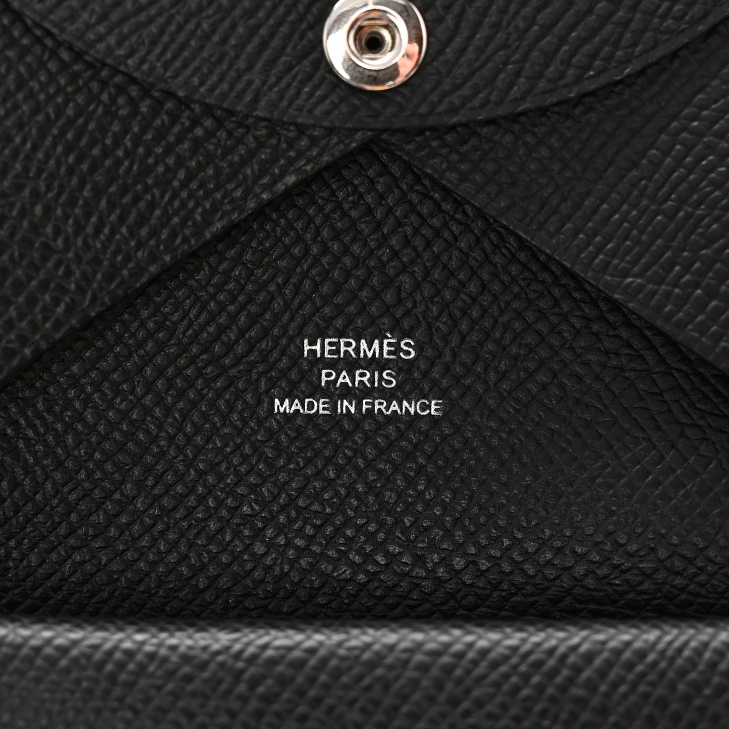 Epsom Calvi Duo Card Case Black