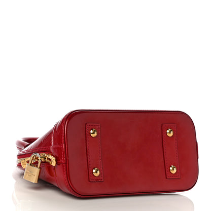 Louis Vuitton Vernis Alma BB Pomme D'Amour 4 of 11
