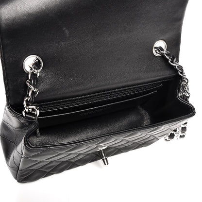 Chanel Lambskin Quilted Mini Rectangular Flap Black 5 of 8