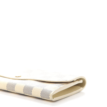 Louis Vuitton Damier Azur Emilie Wallet 6 of 11