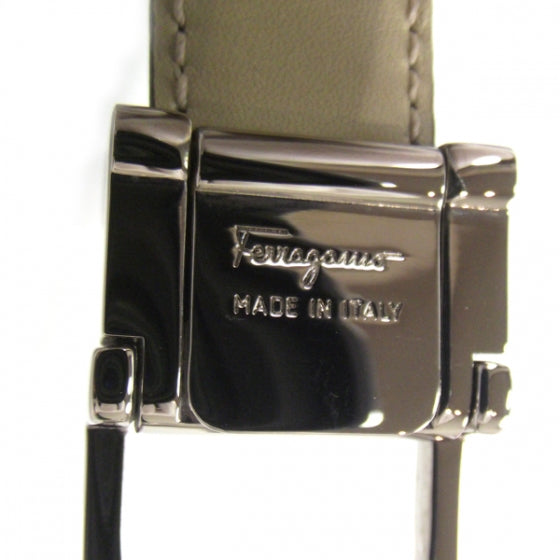 FASHIONPHILE SALVATOREFERRAGAMOLeatherReversibleBeltBlack 4 of 5