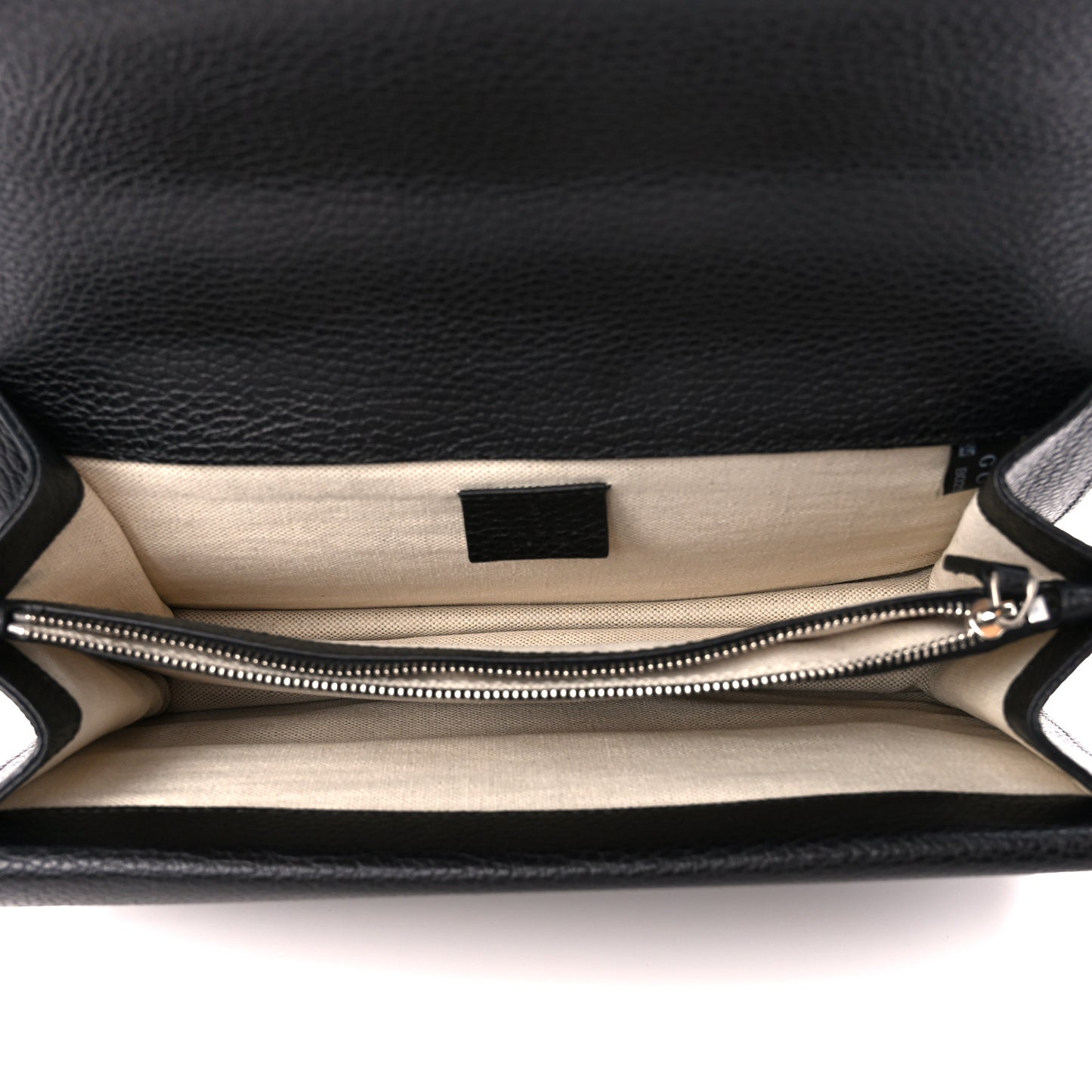 Pebbled Calfskin Small Dionysus Shoulder Bag Black
