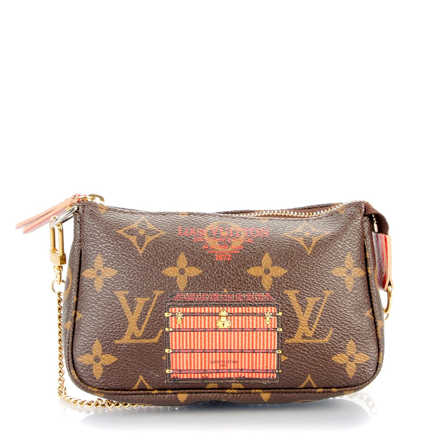 Monogram Trunks and Locks Mini Pochette Accessories