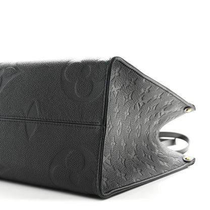 Louis Vuitton Empreinte Monogram Giant Onthego MM Black 9 of 9