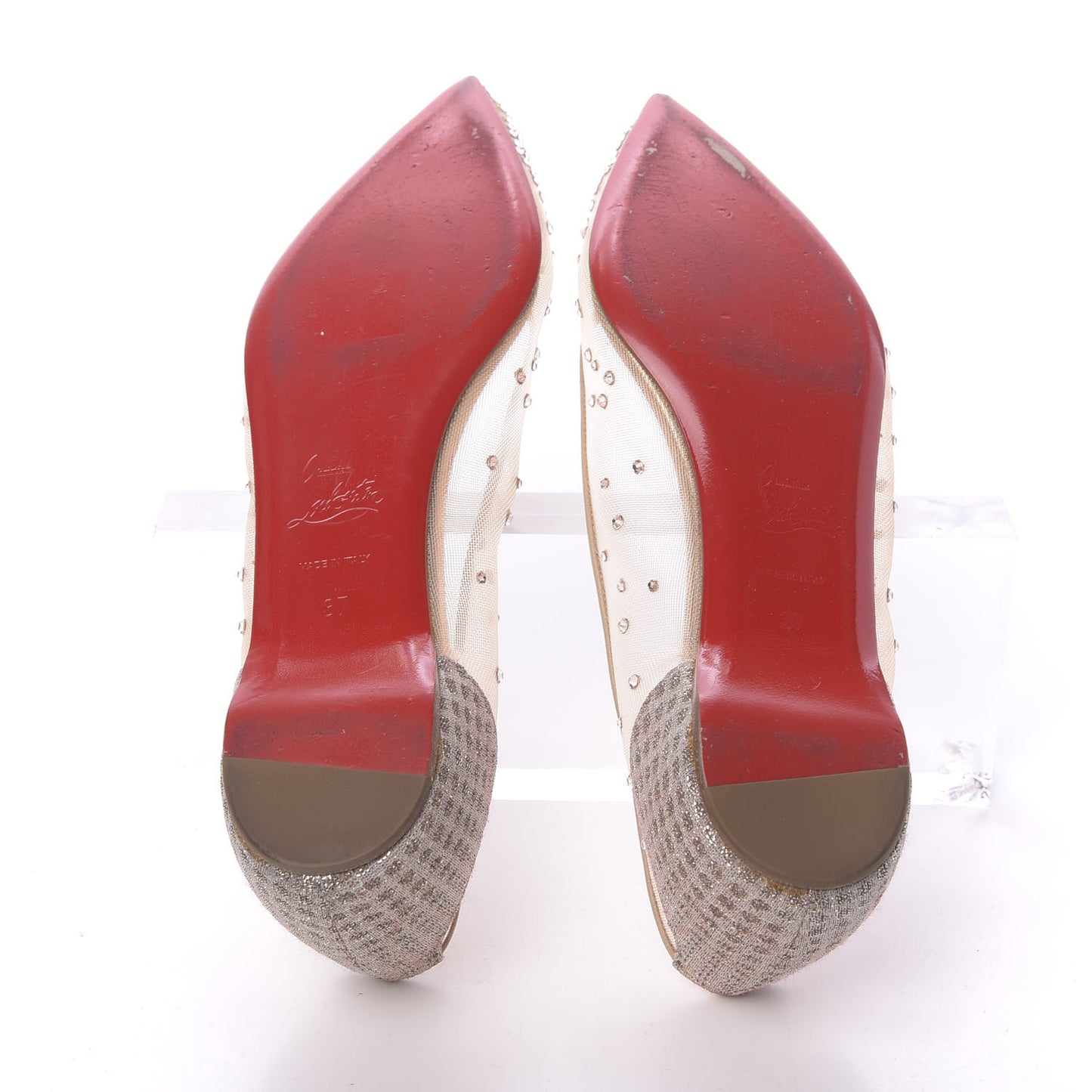 Crystal Strass Follies Flats 37 Crystal