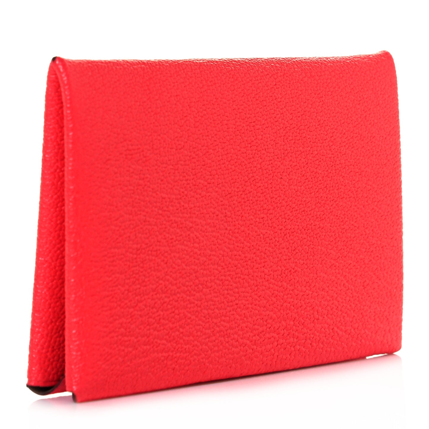 Chevre Mysore Verso Calvi Card Case Rose Texas Quebracho