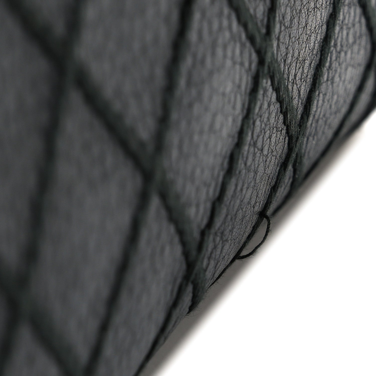 Chanel Calfskin Stitched CC Long Wallet Black 10 of 11